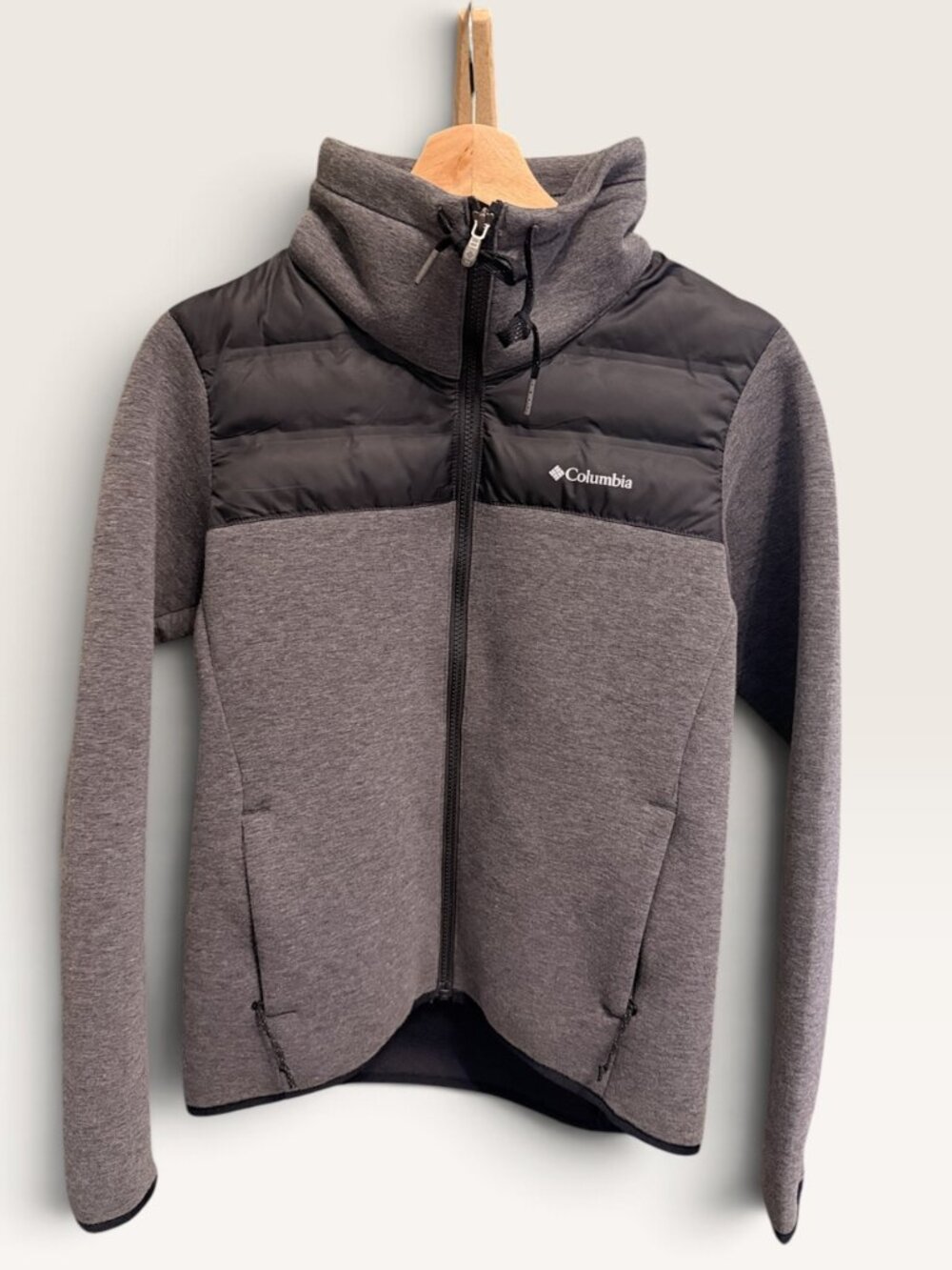 Columbia Northern Comfort Hybrid Full-Zip Fleece Jacket - Size S